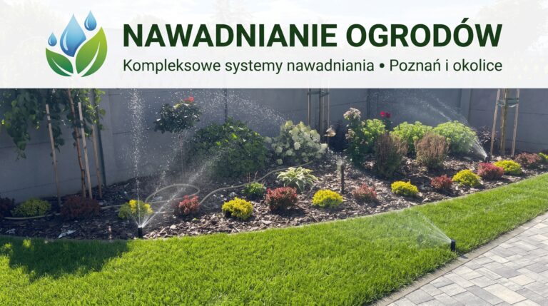 nawadnianie ogrodów Poznań